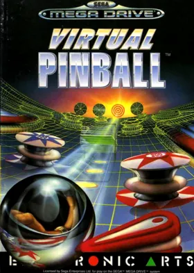 Virtual Pinball (USA, Europe) box cover front